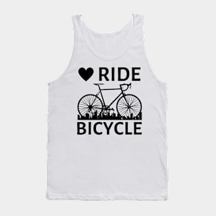 Love Ride Bicycle Tank Top